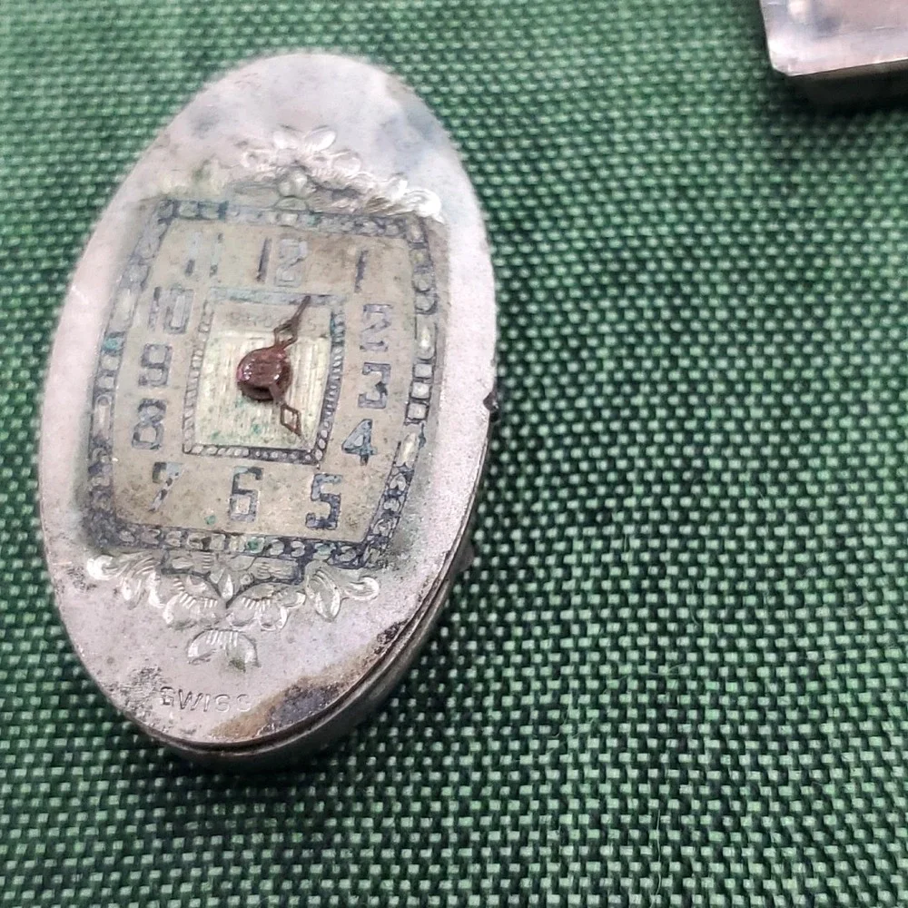 Vintage Elgin 15 Jewels Mechanical Wrist Watch‎ Movement Faces Mechanisms Misc